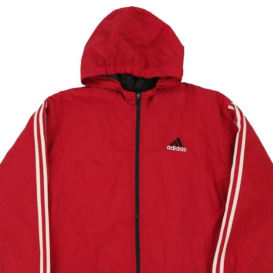 Vintage red Adidas Jacket - mens x-large