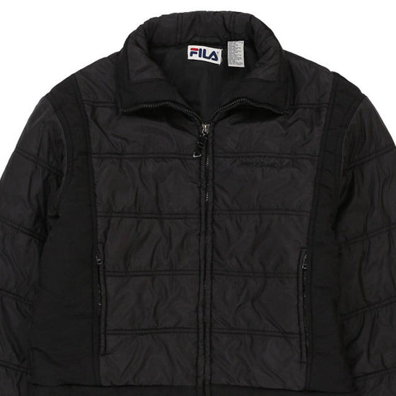 Vintage black Fila Puffer - womens large