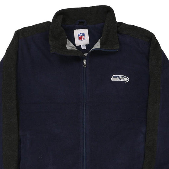 Vintage navy Seattle Seahawks Nfl Fleece - mens x-large