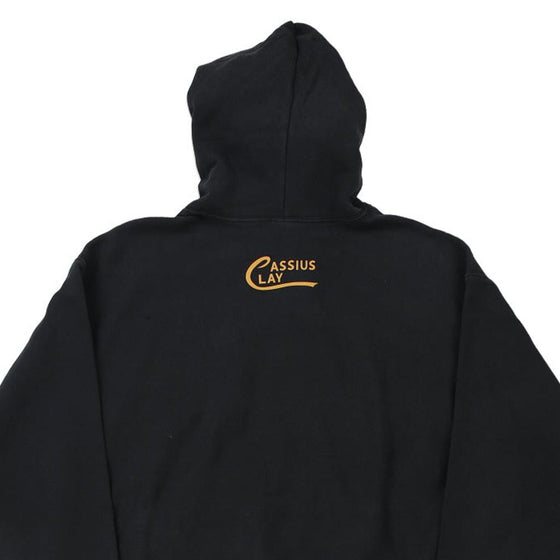 Vintage black Rome Champion Hoodie - mens x-large