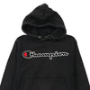 Vintage black Reversed Weave Champion Sweatshirt - mens small