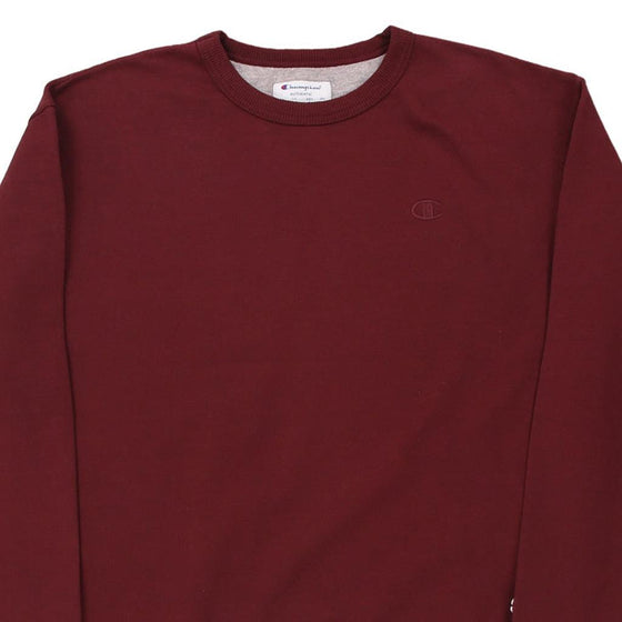 Vintage burgundy Champion Sweatshirt - mens large