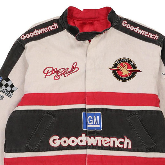 Vintage block colour Dale Earnhardt  Jeff Hamilton Jacket - mens large