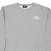 Vintage grey Stussy Sweatshirt - womens x-large