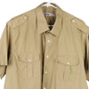 Vintage khaki Modit Short Sleeve Shirt - mens x-large