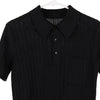 Vintage black Unbranded Polo Shirt - mens small