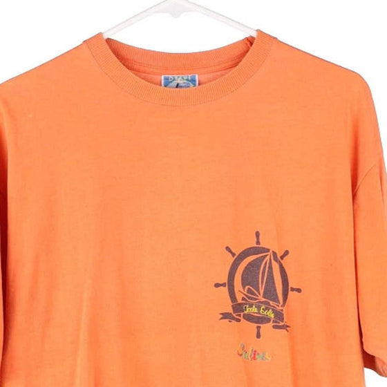 Vintage orange Drive T-Shirt - mens large