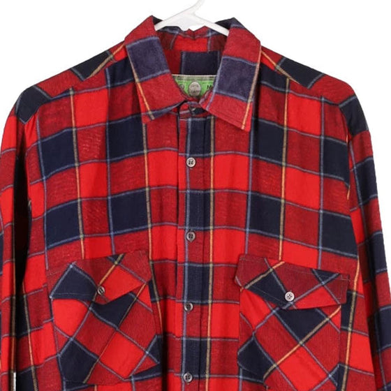 Vintage red Barone Flannel Shirt - mens medium