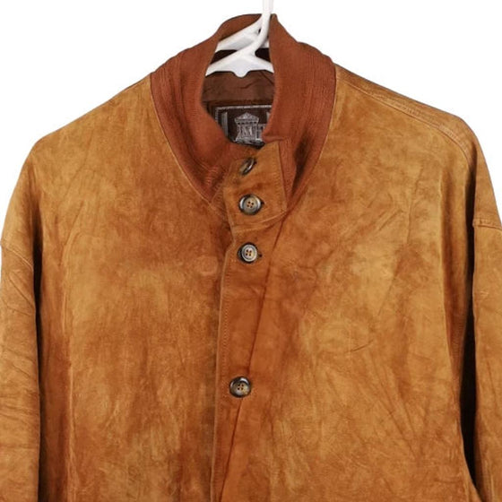 Vintage brown Unbranded Suede Jacket - mens large