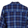 Vintage navy Mexican Flannel Shirt - mens medium