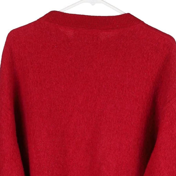 Vintage red S.Moritz Jumper - mens x-large