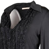 Vintage black Class Roberto Cavalli Blouse - womens medium