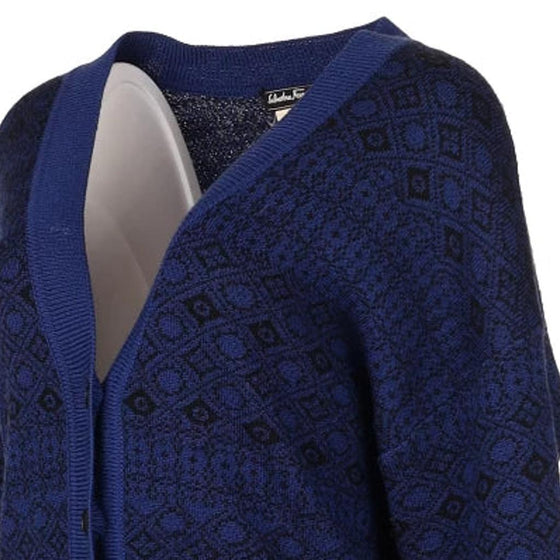 Vintage blue Salvatore Ferragamo Cardigan - womens medium