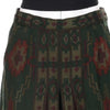 Vintage green Bognor Maxi Skirt - womens 32" waist