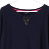 Vintage navy Tommy Hilfiger Sweatshirt - womens large