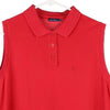 Vintage red Conte Of Florence Polo Shirt - womens x-large