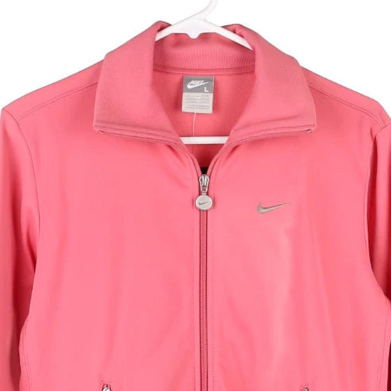 Vintage pink Nike Track Jacket - womens large