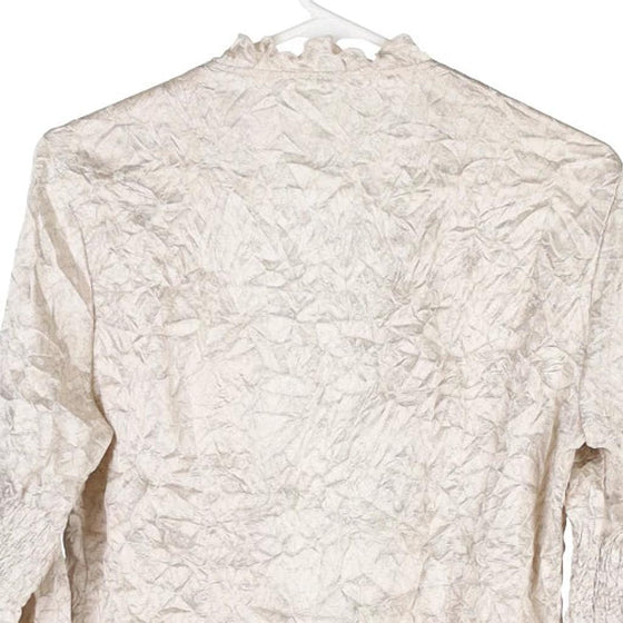 Vintage white Benetton Blouse - womens large