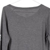 Pre-Loved grey Adidas Long Sleeve Top - womens medium