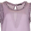 Vintage purple Sisley Top - womens medium