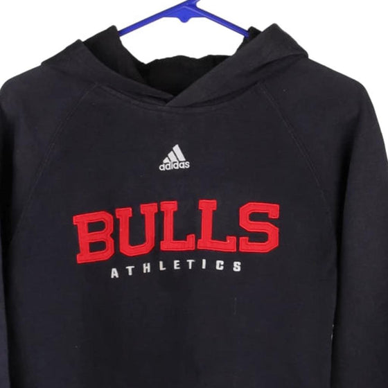 Vintage black Age 13-14 Chicago Bulls Adidas Hoodie - boys large