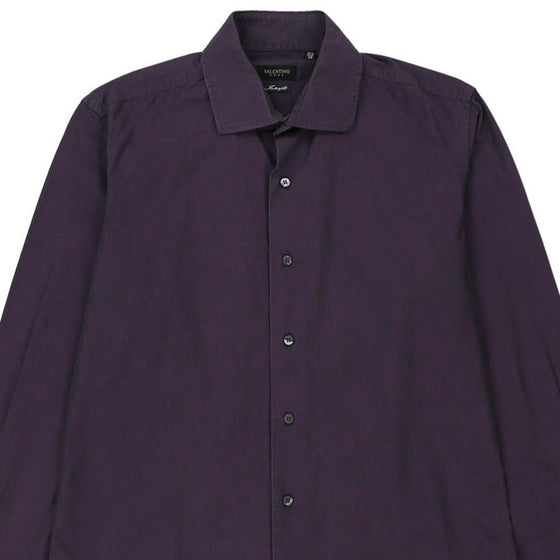 Valentino Shirt - Medium Purple Cotton