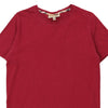 Burberry London T-Shirt - XL Red Cotton