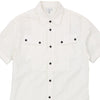 Gf Ferre Short Sleeve Shirt - Medium White Cotton