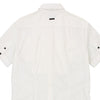 Gf Ferre Short Sleeve Shirt - Medium White Cotton