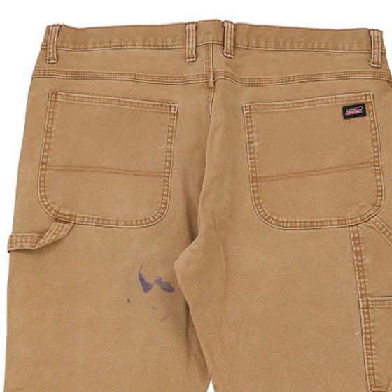 Vintage beige Dickies Carpenter Trousers - mens 38" waist