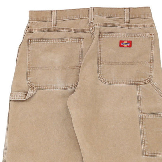 Vintage beige Dickies Carpenter Trousers - mens 31" waist