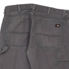 Vintage grey Dickies Carpenter Trousers - mens 36" waist