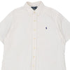 Vintage white Ralph Lauren Shirt - mens x-large