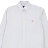 Vintage white Ralph Lauren Shirt - mens small