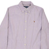 Vintage purple Ralph Lauren Shirt - mens large