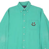 Vintage green Cross Flags Ralph Lauren Shirt - mens large