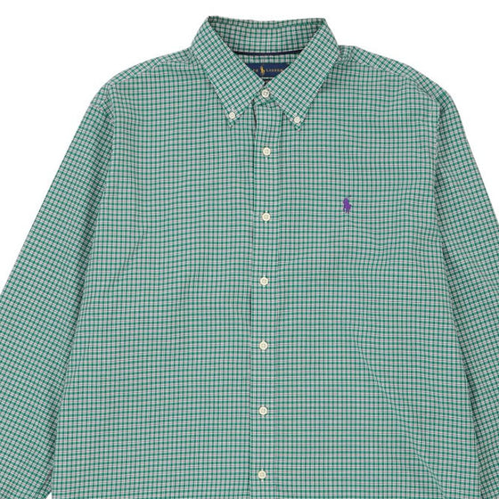 Vintage green Ralph Lauren Shirt - mens x-large