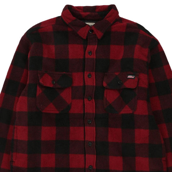 Vintage red Dickies Flannel Shirt - mens large