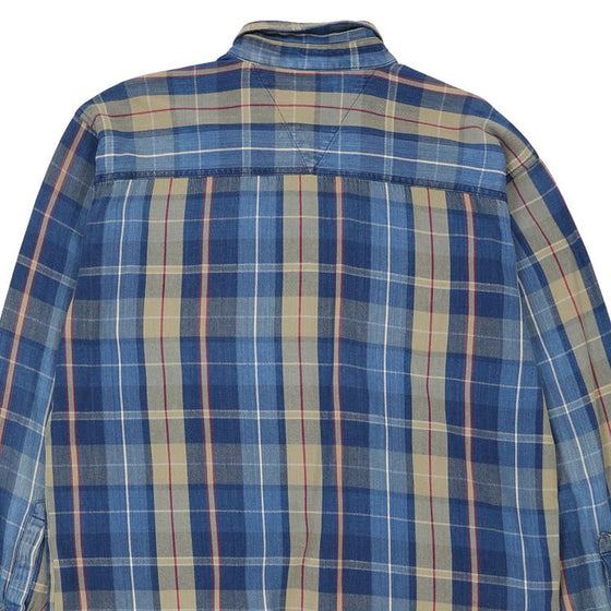 Vintage blue Dickies Flannel Shirt - mens large