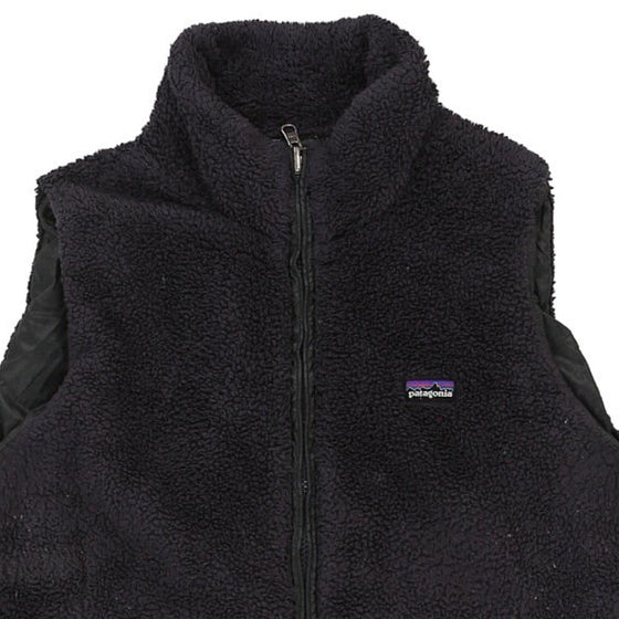 Vintage purple Patagonia Fleece Gilet - womens large