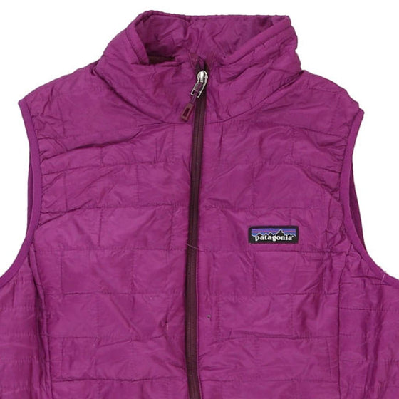 Vintage purple Patagonia Gilet - womens medium