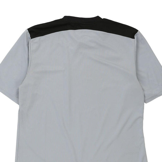 Vintage grey Pacific Lutheran Univeristy Adidas Football Shirt - mens large
