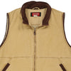 Vintage beige Wrangler Gilet - mens x-large