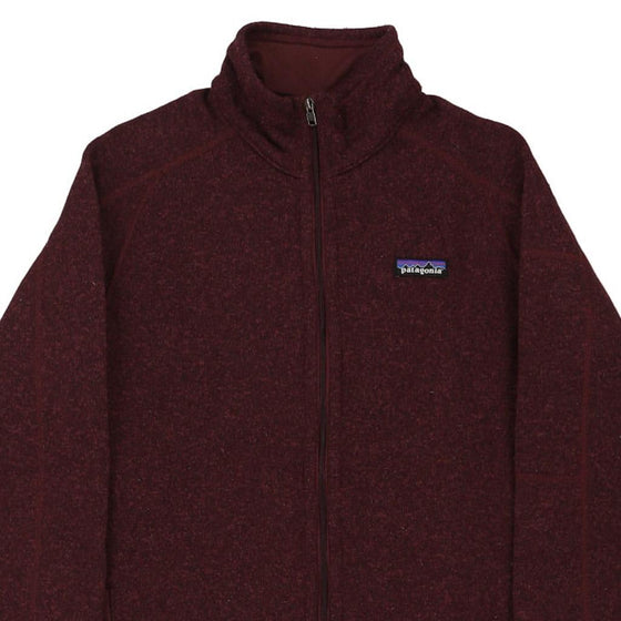 Vintage burgundy Patagonia Fleece - womens large