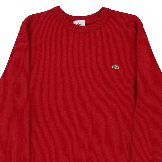 Vintage red Lacoste Jumper - mens medium