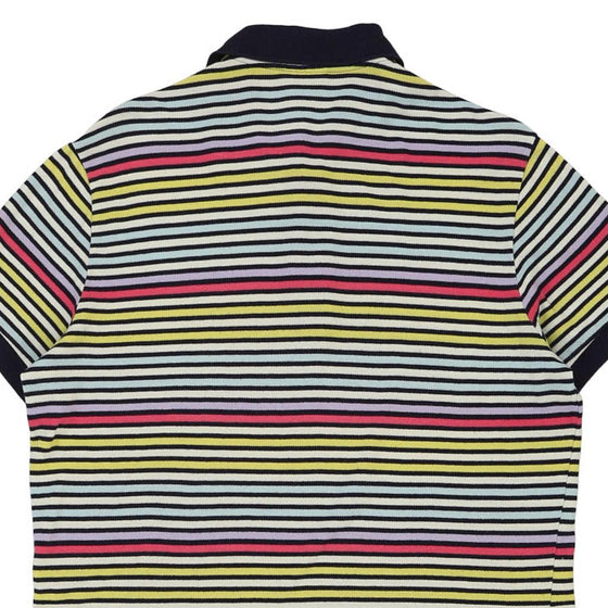 Vintage multicoloured Lacoste Polo Shirt - mens small