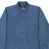 Vintage blue Dickies Denim Shirt - mens medium