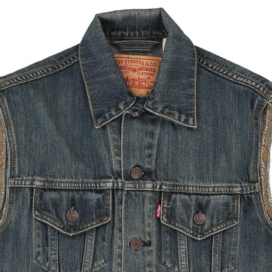 Vintage blue Levis Denim Gilet - womens small