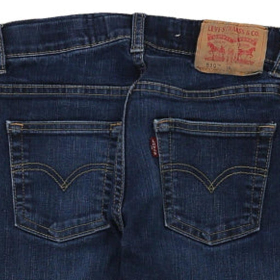 Vintage dark wash Age 9-10 510 Levis Jeans - girls 26" waist