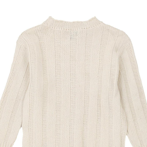 Age 8 C.P. Company Jumper - Small Cream Cotton